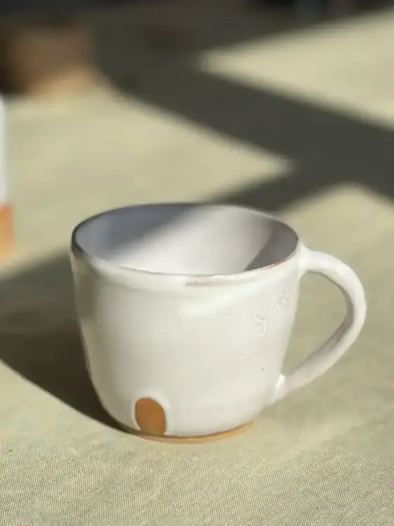 Simple floral mug image 2