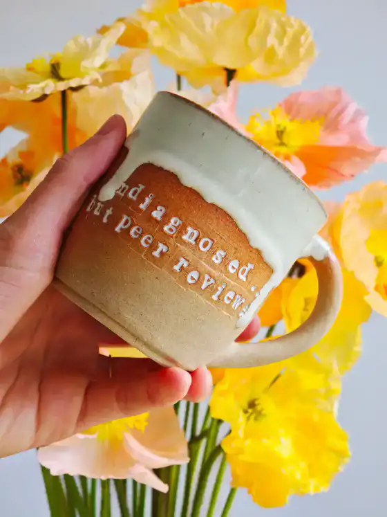 Mug- "undiagnosed but peer reviewed" image 1