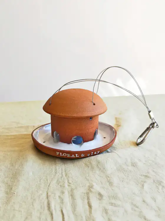 Bird Feeder- Red image 1